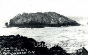 Bird Rock, Real Photo - Carmel by the Sea, California CA  