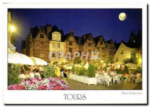 Postcard Modern Wonders of the Loire Valley Tours Loire Valley Place Plumerea...