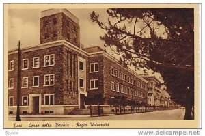 Corso Della Vittoria, Regia Universita, Bari (Puglia), Italy, 1900-1910s