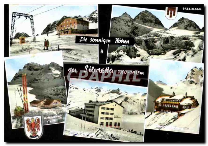 Postcard Modern Die sonnigen der hohen Siluretta