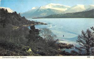 uk7983 snowdon and llyn padarn wales  uk