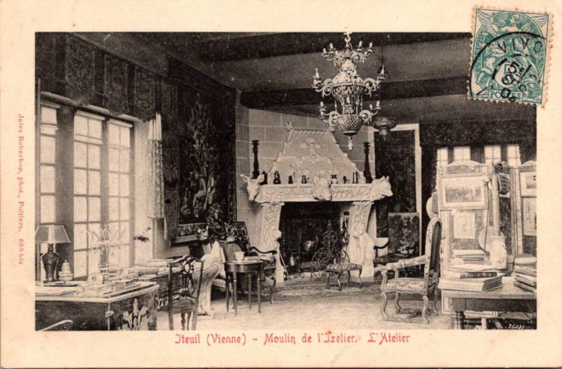 France Vienna Iteul Moulin de l'Izelier L'Atelier 1904