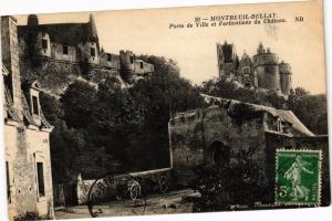 CPA MONTREUIL-BELLAY - Porte de Ville et Fortication du Chateau (207462)