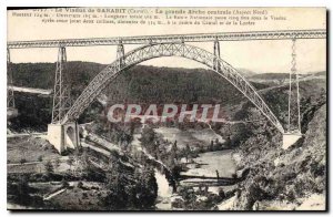 Old Postcard The Viaduct Garabit Cantal Great North Central Ark Appearance