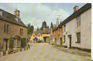 Wiltshire Postcard - Old Cottages - Castle Combe - Ref 19451A