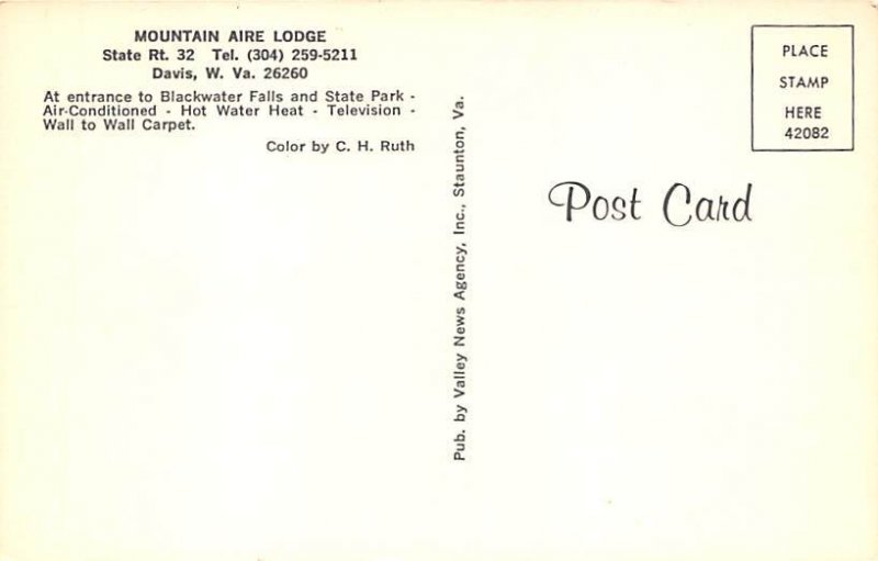 Mountain Aire Lodge, Davis, WV