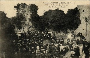 CPA AK Env. de CAPVERN-les-BAINS Chateau de Mauvezin 1907 Troubadours (860645)