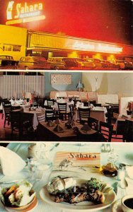 Montogmery Alabama Sahara Restaurant Vintage Postcard CC1832