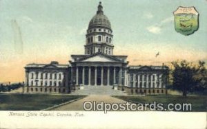 Topeka, Kansas, KS State Capital USA Unused 