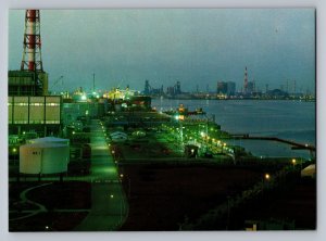 Sakai Senboku Industrial Area Night view  observation post Rinkai senta building