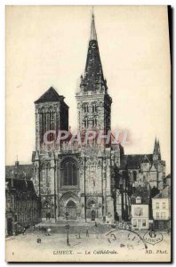 Old Postcard Lisieux Cathedral