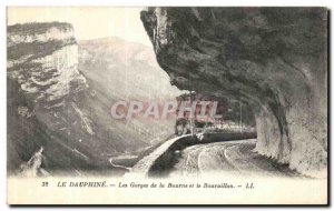 Old Postcard The Dauphine The Gorges of the Bourne and Bouraillon
