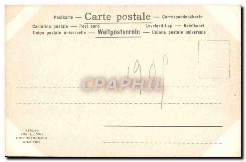 Old Postcard Correggio Jupiter Und Jo