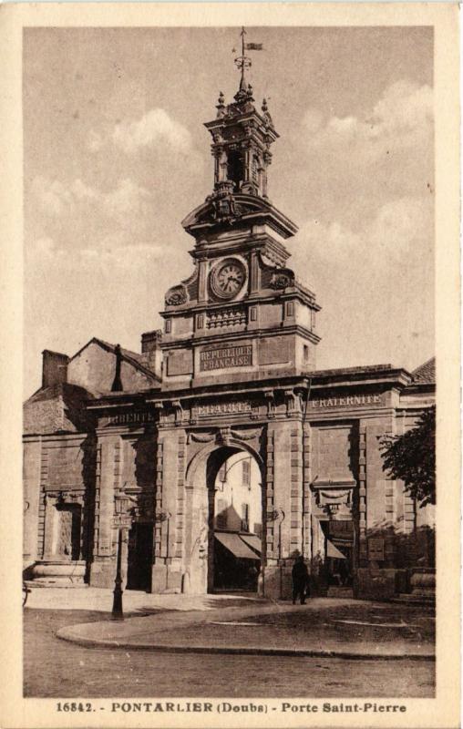 CPA PONTARLIER - Porte St-PIERRE (486516) 