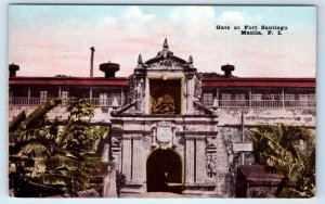 Gate at Fort Santiago MANILA Philippines Postcard