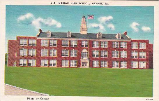 Virginia Marion Marion High School