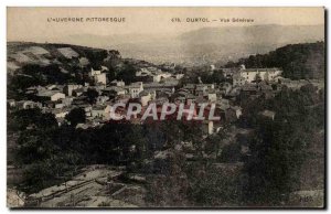 Puy de Dome-Durtol- General view -Carte Old Post