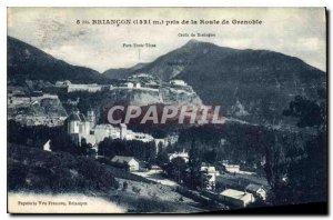 Old Postcard Briancon took the Grenoble Road
