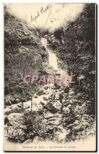 Old Postcard Tulle Surroundings Cascade of Gimel