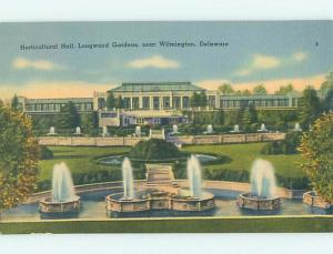 Linen BOTANICAL SCENE Wilmington Delaware DE HJ7013