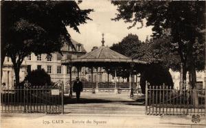 CPA CAEN - Entrée du Square (422258)