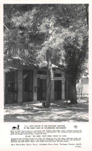 Columbia State Park California Post Office Frasher Real Photo Postcard AA35665