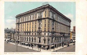 Clayton Hotel Indianapolis Indiana 1907c postcard