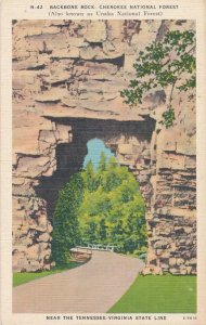 Backbone Rock Tunnel near Tennessee-Virginia State Line - Linen