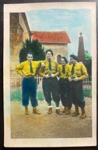 Mint France Color Picture Postcard WWI Military Soldiers