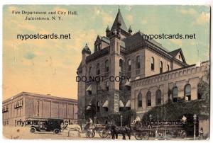 Fire Dept & City Hall,  Jamestown NY