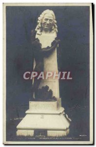 Old Postcard Monument Piron Alexis Piron