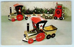 SUGAR PLUM EXPRESS TRAIN ~ National Handcraft Kit Advertising  Postcard