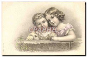 Old Postcard Fantasy Illustrator Child