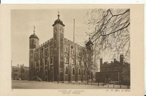 London Postcard - Tower of London - White Tower - Ref 16743A