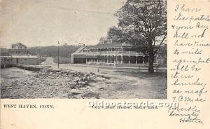 Cox's Surf House, Savin Rock West Haven, Connecticut, CT, USA 1905 