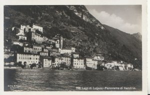 Switzerland Postcard -  Lago Di Lugano - Panorama Di Gandria - RP - TZ11881