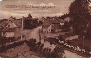 CPA SAINT-GERVAIS-d'AUVERGNE Le Quartier de la Fontaine de la Ville (1255170)