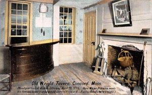Old Wright Tavern in Concord, Massachusetts