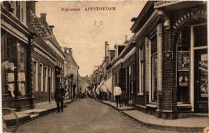 CPA AK APPINGEDAM Dijkstraat NETHERLANDS (706267)