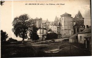 CPA SAUMUR - Le Chateau cote Ouest (165317)