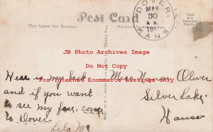 KS, Dover, Kansas, RPPC, Telephone Central Operator, Zercher Photo