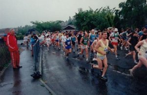 Keyworth Nottingham Scouts Village Fun Day Race Marathon Photo Postcard