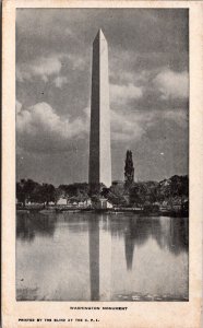USA Washington Monument Washington DC Vintage Postcard 09.49
