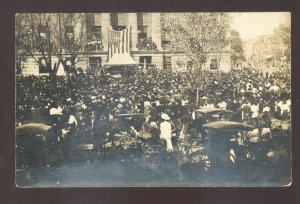 RPPC SEDALIA MISSOURI DOWNTOWN PETTIS COUNTY COURT HOUSE REAL PHOTO POSTCARD