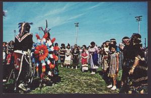 Chippewa Indian Dancers Postcard