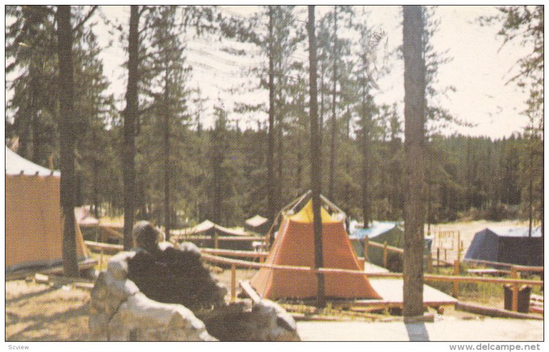 Camping Ground , CHAPAIS , Chibougamau , Quebec , Canada, PU-1975