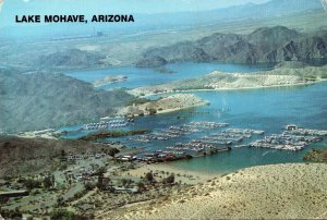 Arizona Lake Mojave Aerial View