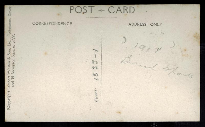 1918 Mint RPPC England Real picture postcard RAF Royal Air Force Intersports