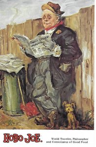 Hobo Joe Reading Traveler Philosopher & Connoisseur Good Food Newport Beach CA