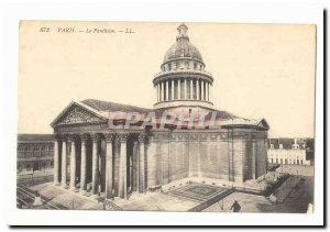 Paris (5th) Old Postcard Pantheon
